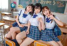 STARS-308 SOD梦幻合演!校花女高生「青空ひかり、夏目响、宫岛めい」倒贴老师-沐风文化